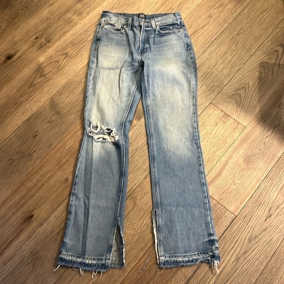 BDG Denim - BDG distressed raw hem jeans, size 26